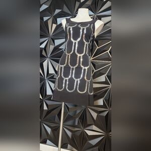 Dressbarn Black Sequin design dress